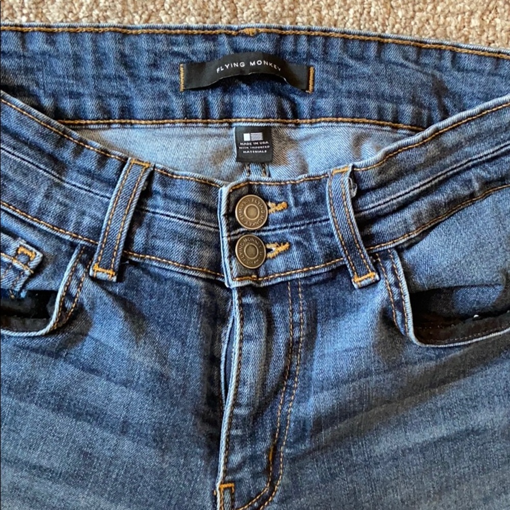 Flying monkey jeans